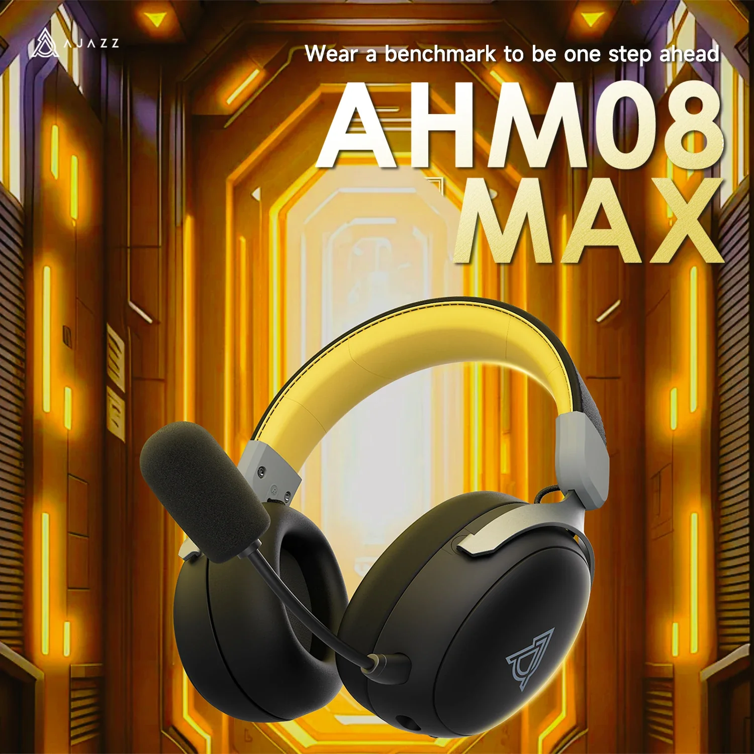 Ajazz AHM08 MAX Tri-mode Over-ear Headphones - Image 11