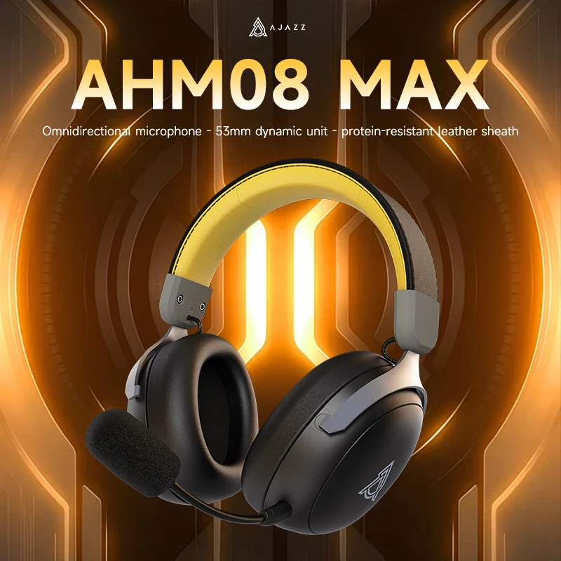 Ajazz AHM08 MAX Tri-mode Over-ear Headphones - Image 4