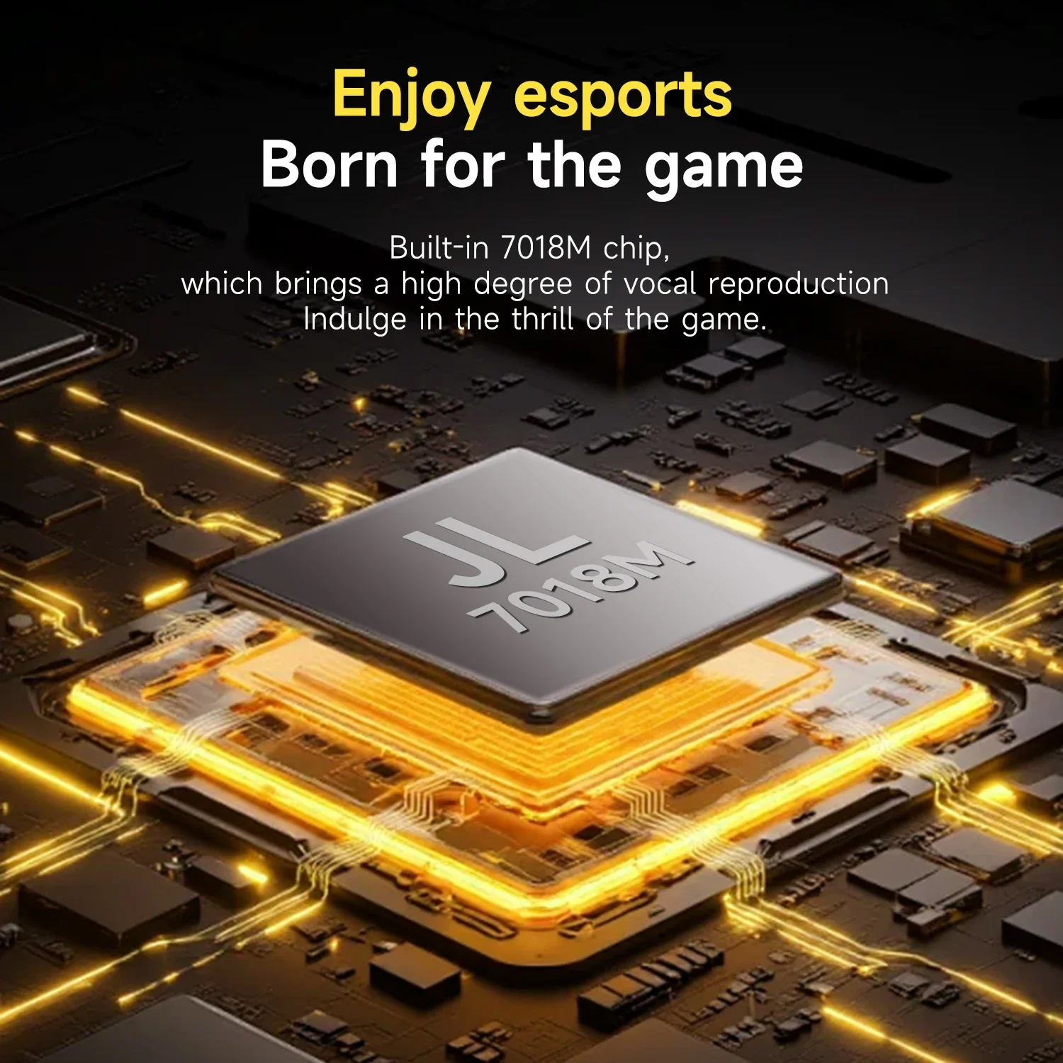 Ajazz AHM08 MAX Tri-mode Over-ear Headphones - Image 9