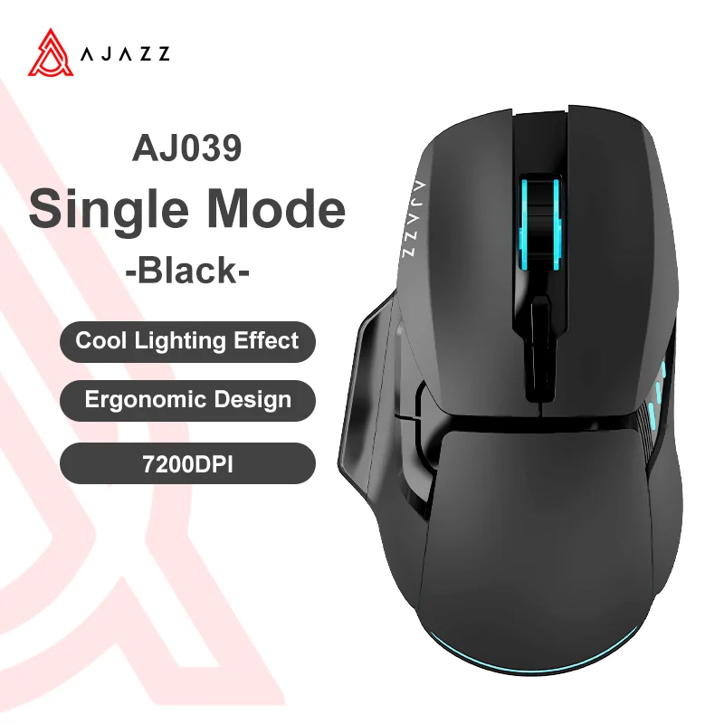 AJAZZ AJ039 Gaming Mouse Ergonomics Continuous Battery Life - Image 11