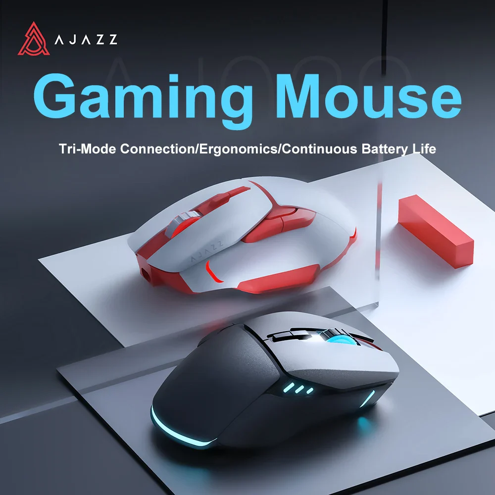 AJAZZ AJ039 Gaming Mouse Ergonomics Continuous Battery Life - Image 3