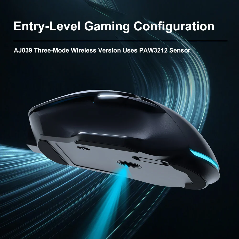 AJAZZ AJ039 Gaming Mouse Ergonomics Continuous Battery Life - Image 4