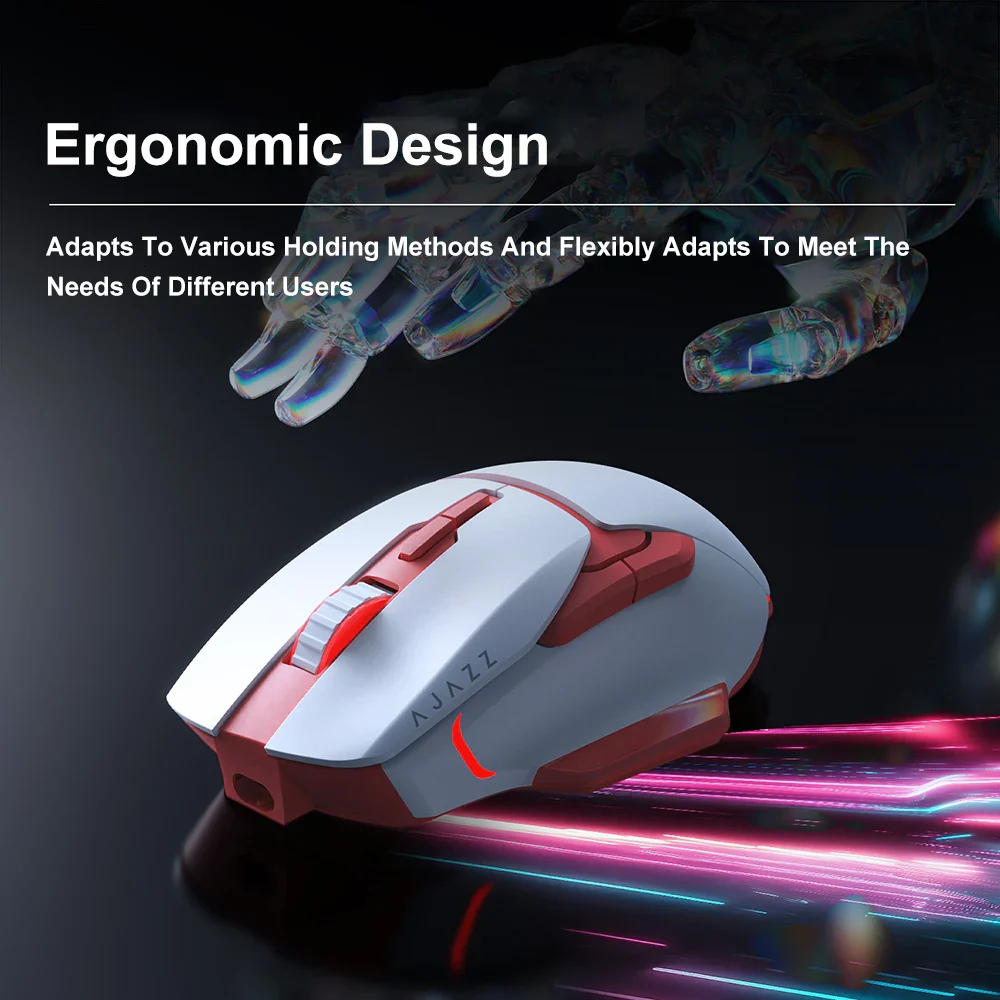 AJAZZ AJ039 Gaming Mouse Ergonomics Continuous Battery Life - Image 7