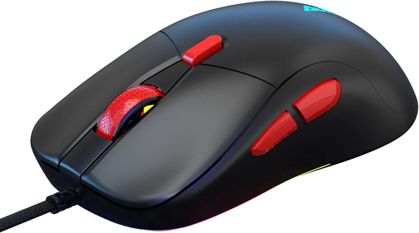 Ajazz AJ129 Mouse Gaming opt cal engine 6 Gear Adjustment Macro 12 Kinds Of Lamp Effect Switch Programming Design Lightweight - Image 10