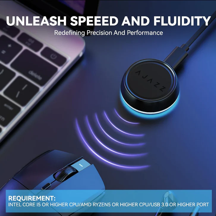 AJAZZ AJ139 PRO Mouse PAW3395 4000Hz Polling Rate 26000DPI Max 59g Lightweigh - Image 29