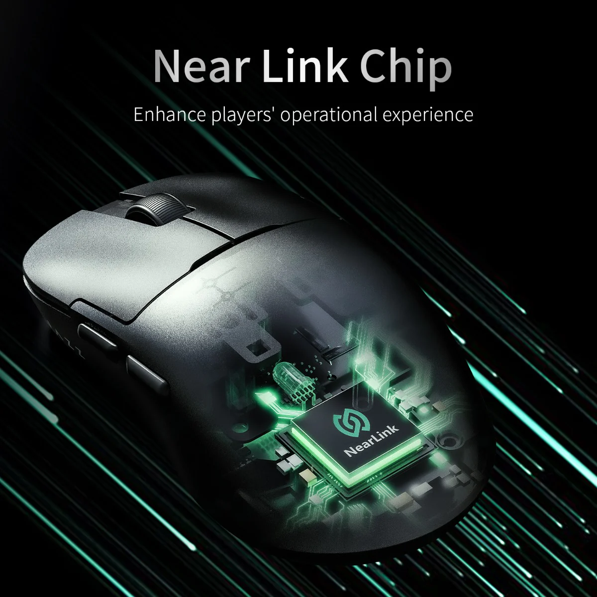 AJAZZ AJ159 NL Series Mouse-Bluetooth Tri-mode PAW3395 Flagship sensor 50G Acceleration - Image 6