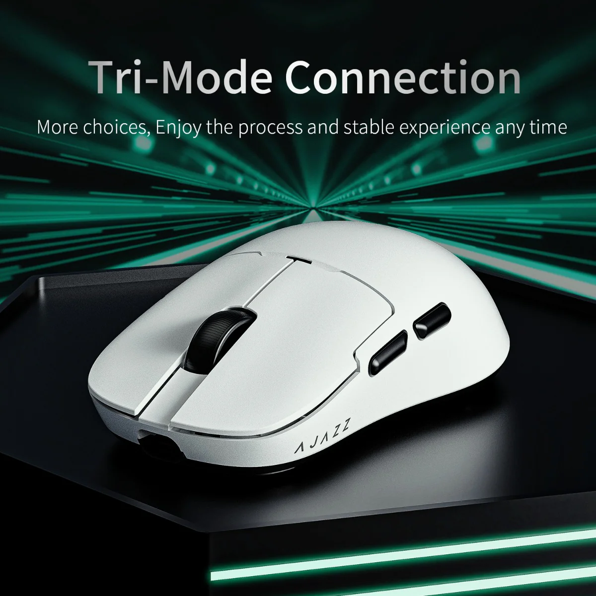 AJAZZ AJ159 NL Series Mouse-Bluetooth Tri-mode PAW3395 Flagship sensor 50G Acceleration - Image 7