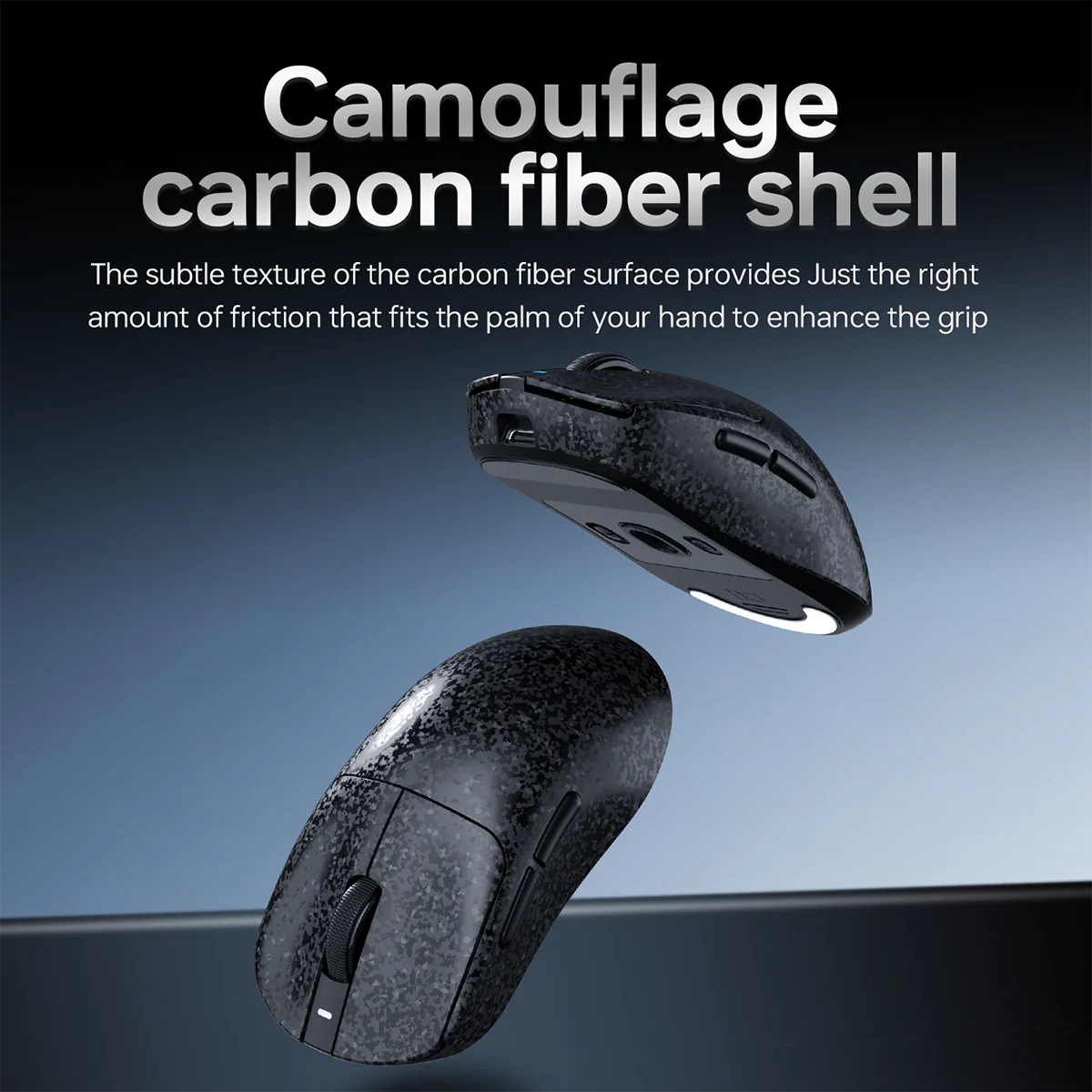 AJAZZ AJ199 MAX Mouse Tri-mode Bluetooth wired [Black/White] - Image 6