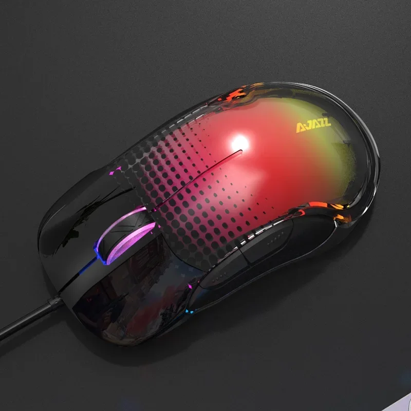 AJAZZ AJ358 Mouse PMW3325 engine Up to 1000dpi Symmetrical design Linear design Cool lighting system - Image 6