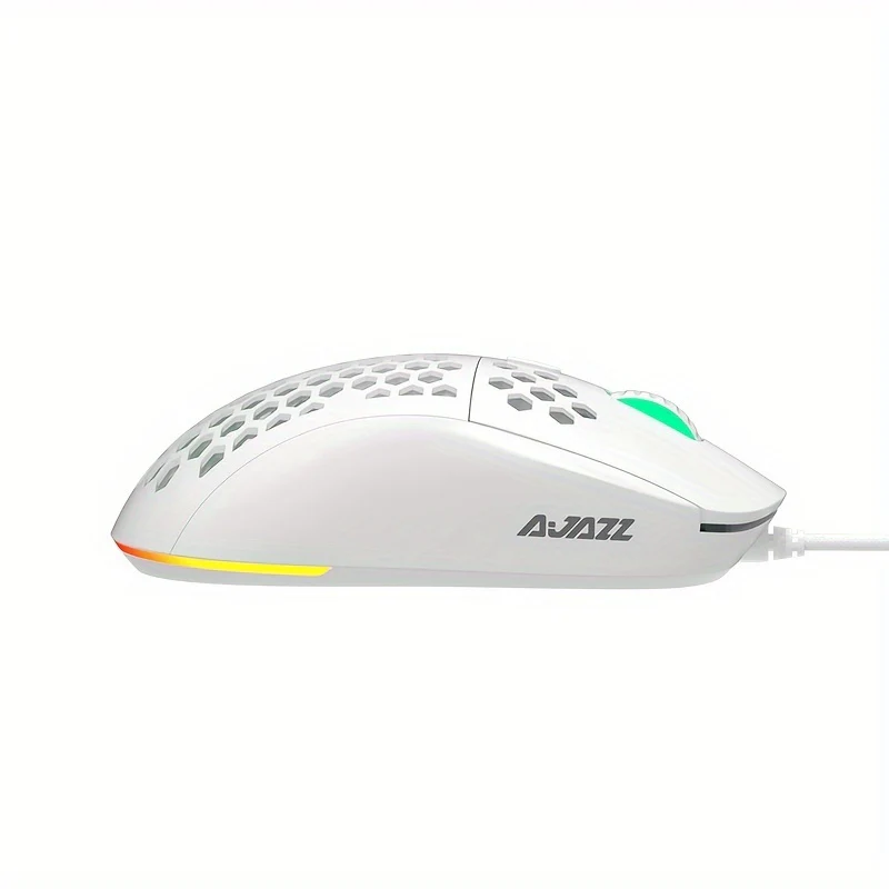 AJAZZ AJ380 Series Mouse Honeycomb Shell Design Uitra PMW3338 Optical Gaming Sensor RGB Backlight - Image 13