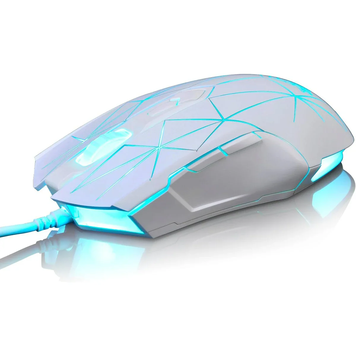 AJAZZ AJ52 Mouse 2500DPI ADNS-5050Gaming Chip 1000HZ Polling Rate Plug Play Wired  7 Programmable Buttons Mouse - Image 21