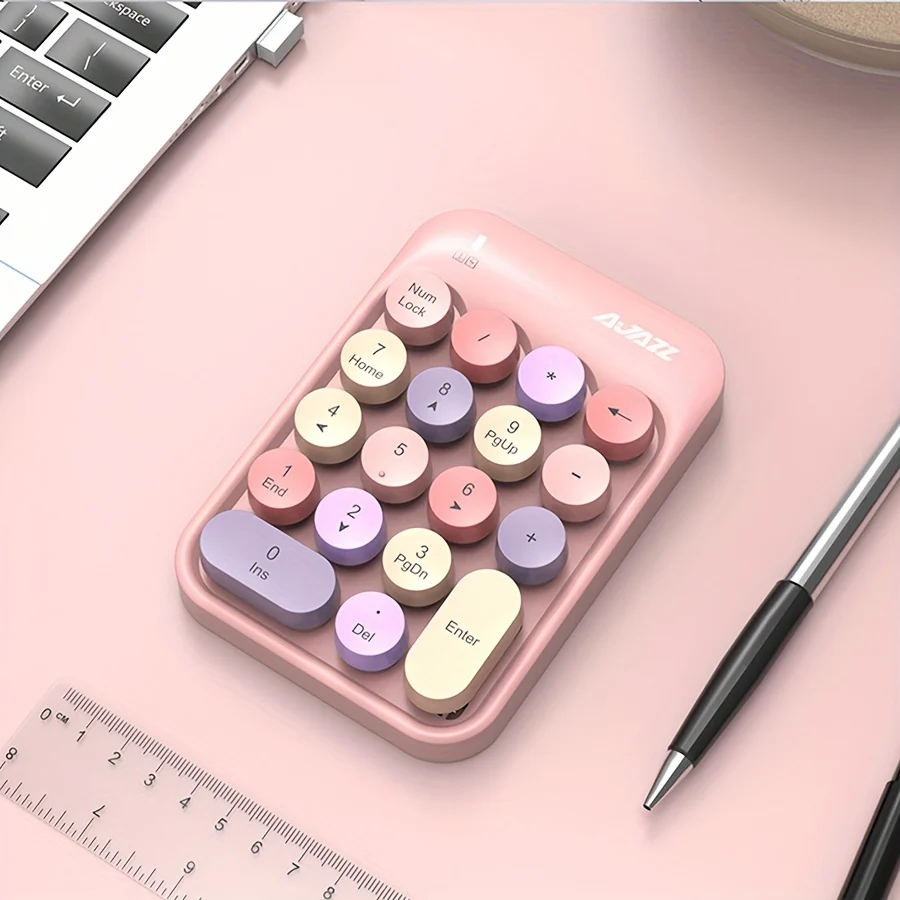 AJAZZ AK18 2.4G Wireless Numeric Keypad Compatible systems window XP - Image 11