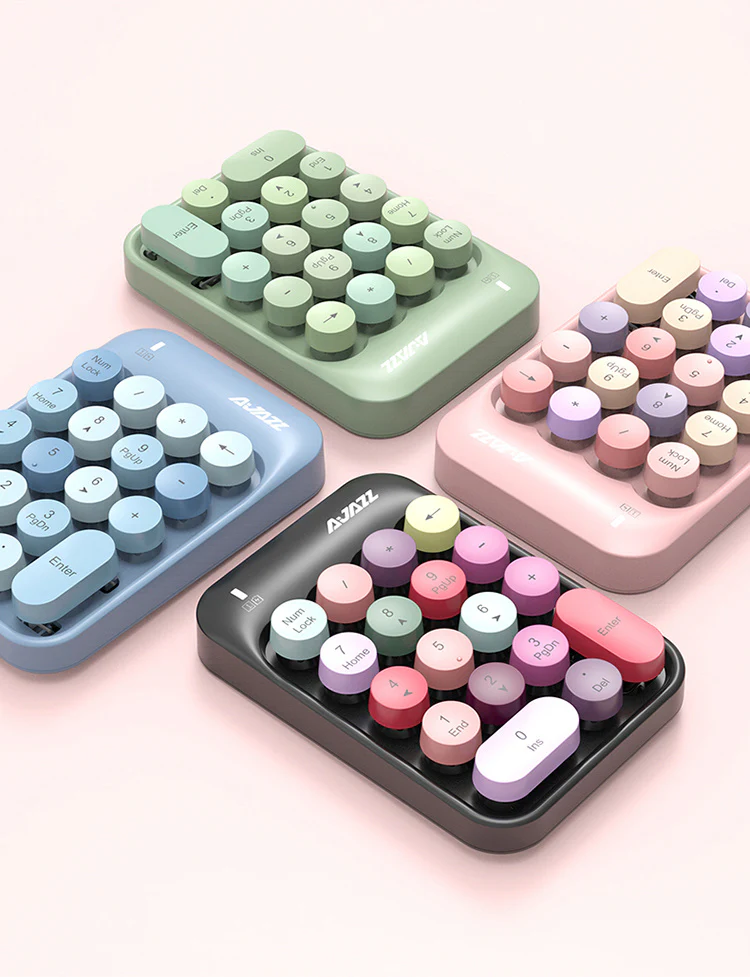 AJAZZ AK18 2.4G Wireless Numeric Keypad Compatible systems window XP - Image 14