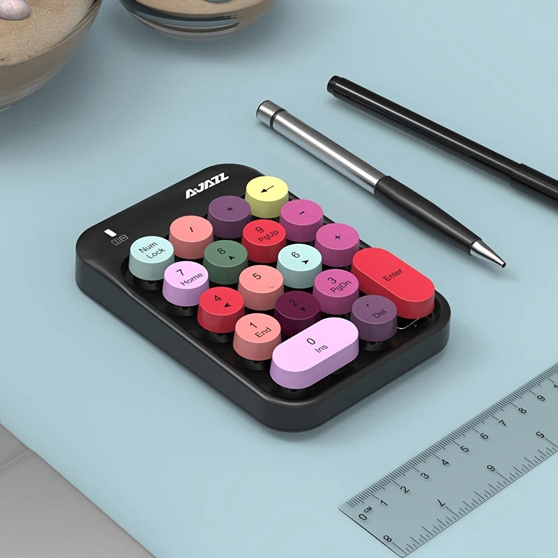 AJAZZ AK18 2.4G Wireless Numeric Keypad Compatible systems window XP - Image 17