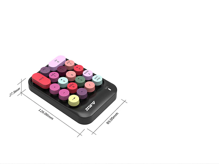 AJAZZ AK18 2.4G Wireless Numeric Keypad Compatible systems window XP - Image 18