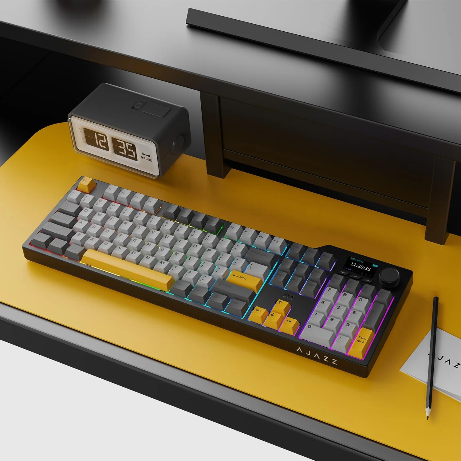 AJAZZ AK35I V3 MAX 104-key customized Keyboard TFT color screen Tri-mode RGB DIY - Image 15