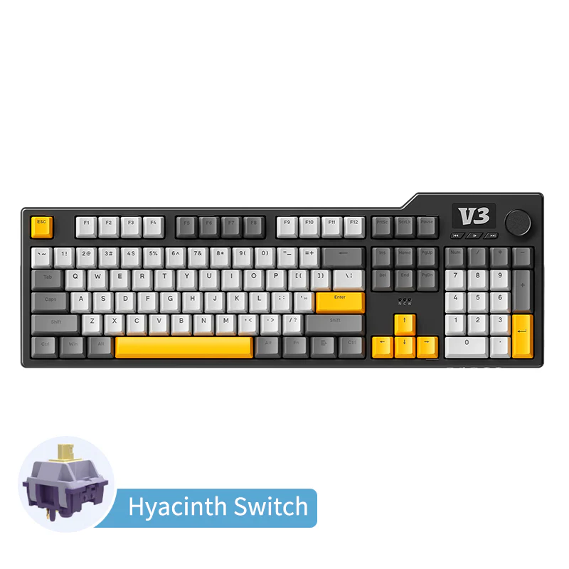 AJAZZ AK35I V3 MAX 104-key customized Keyboard TFT color screen Tri-mode RGB DIY - Image 19