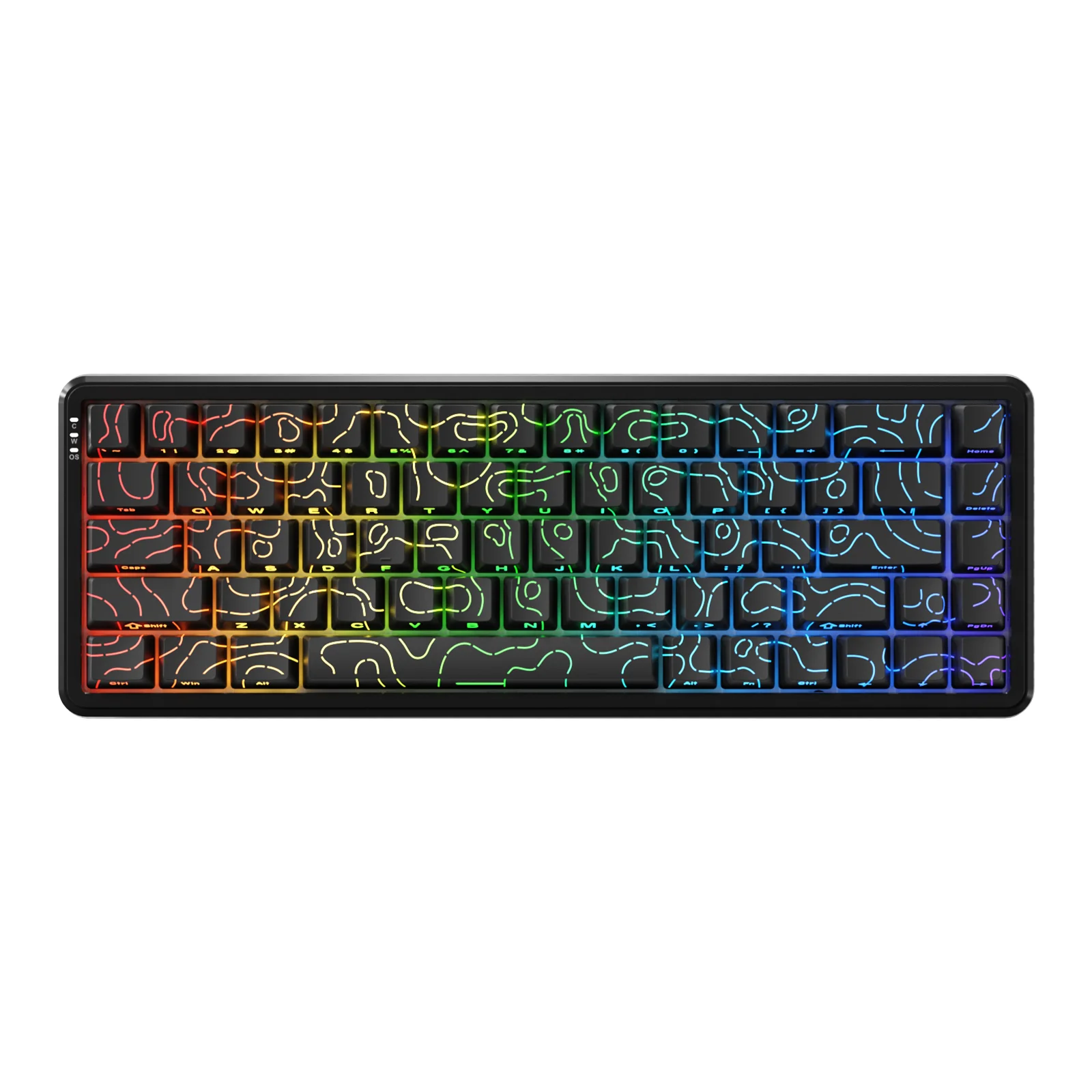 AJAZZ AK680 MAX HE Wired Keyboard 8KHz return with RT Adjustable 0.01, Dual-drive for Gaming/E-sports and Web/APP - Image 3