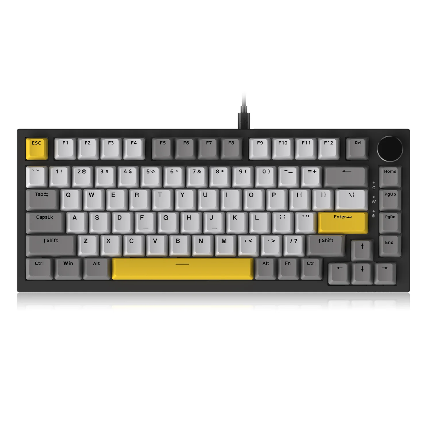AJAZZ AK820 Mechanical Keyboard Hot Swapping 75% Layout with Knob Supprt win & Mac - Image 20