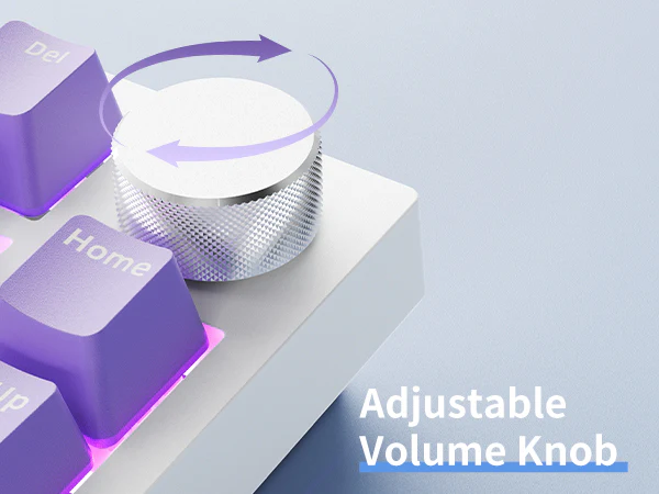 AJAZZ AK820 Mechanical Keyboard Hot Swapping 75% Layout with Knob Supprt win & Mac - Image 30