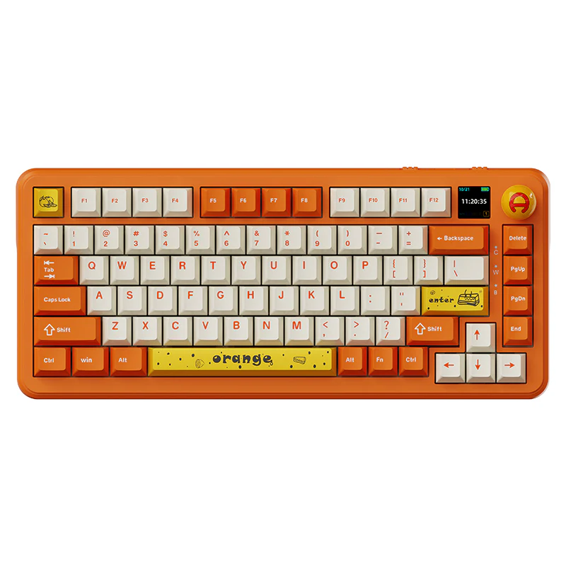 AJAZZ AK820 MAX PLUS Mechanical Keyboard TFT colour screen 8000 mAh battery 1.2mm single button slot - Image 3