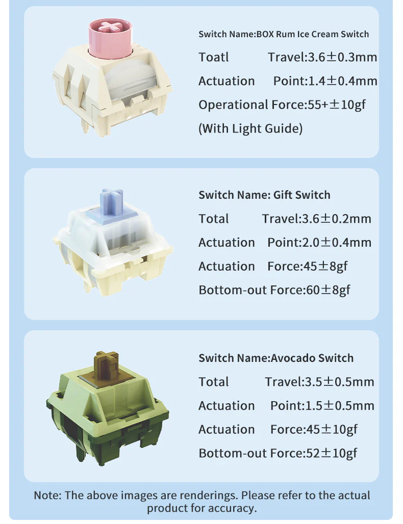 AJAZZ AK820 MAX PLUS The full range of mechanical keyboards -Tri-mode Bluetooth - Image 9