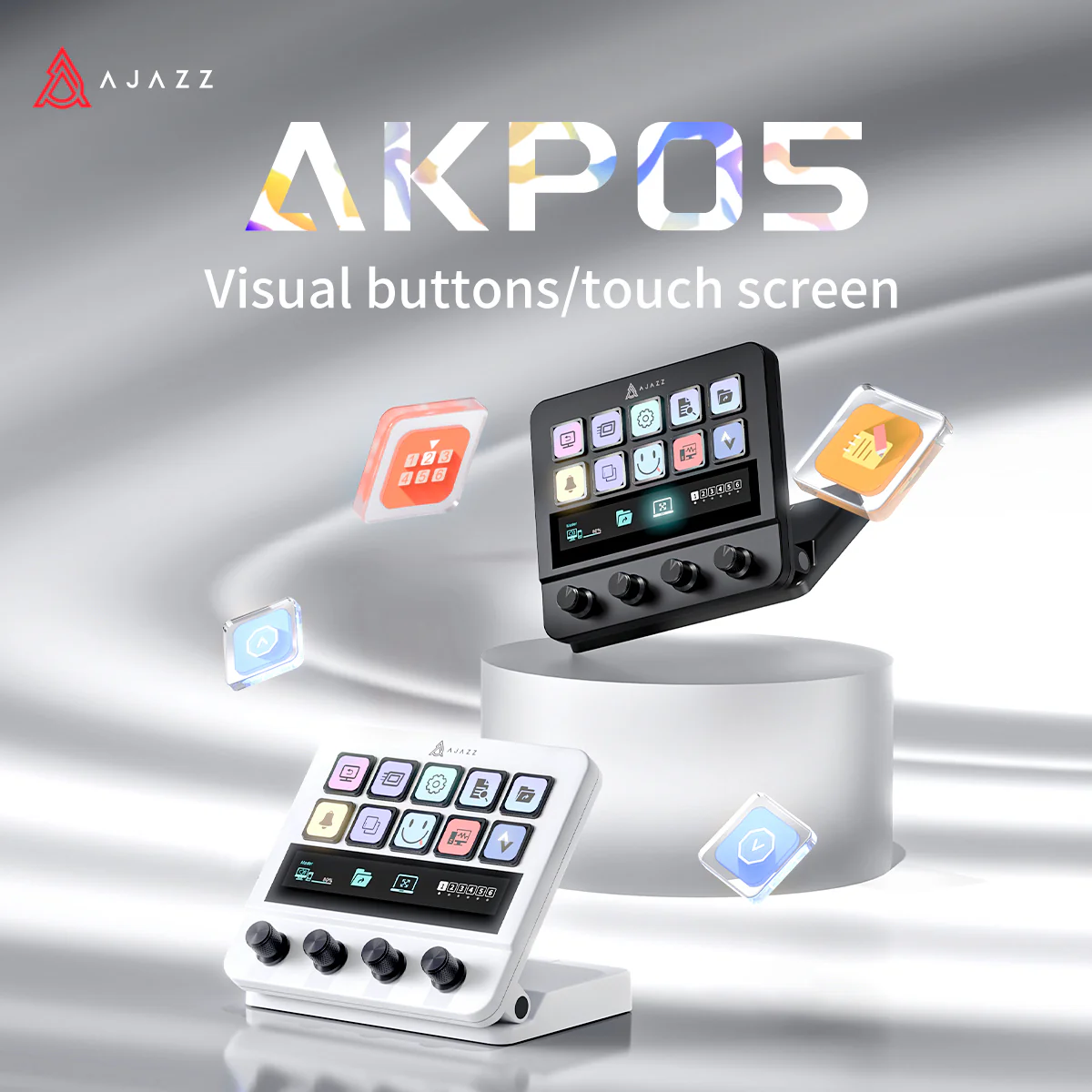 AJAZZ AKP05E Desk Controller All-in-one streaming media controller - Image 11