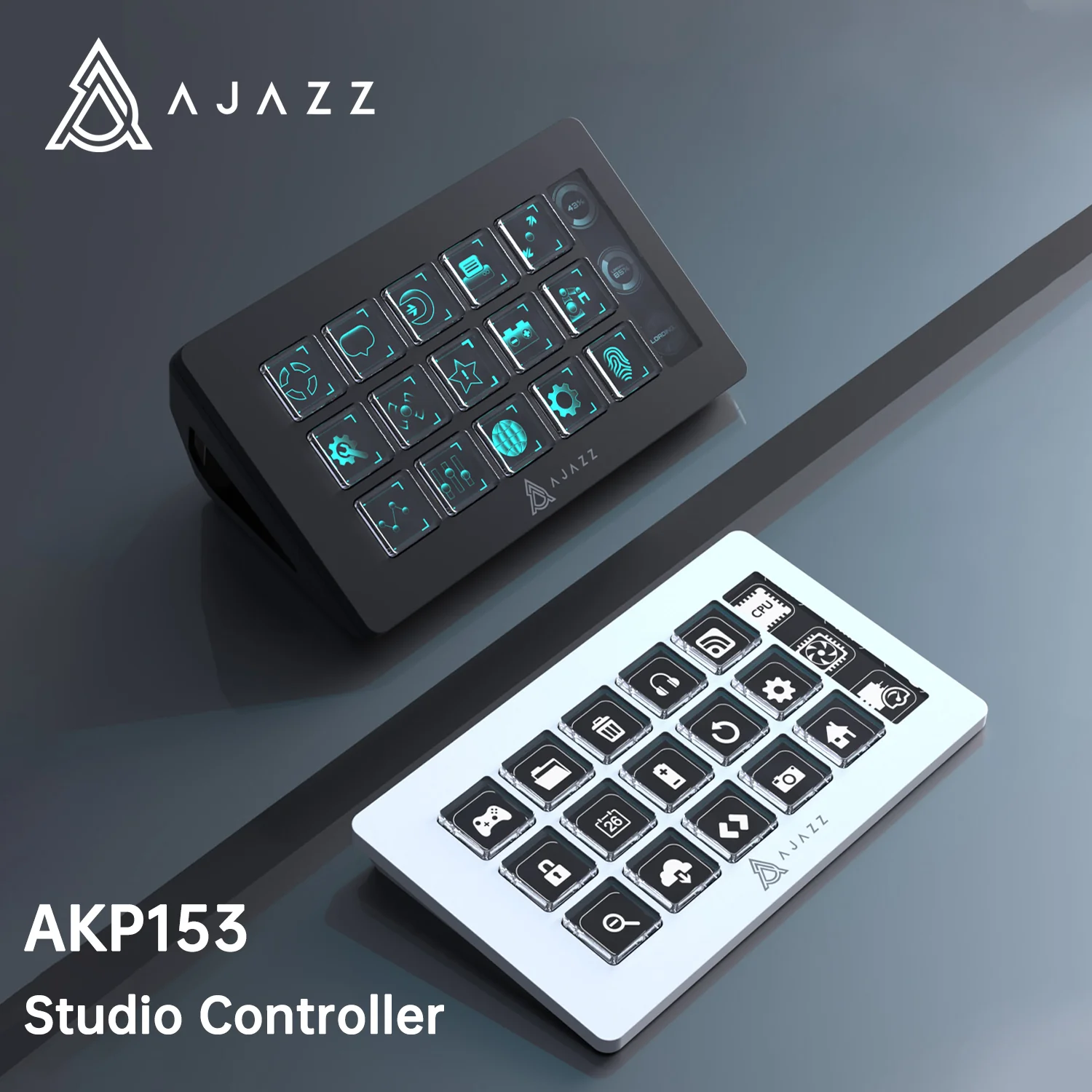 AJAZZ AKP153E Desktop Controller Console Panel With 15 Programmable Shortcut Keys, Detachable 40° Non-Slip Stand, Wired Connection, Compatible With Mac/Windows And Mainstream Live Streaming Software - Image 7