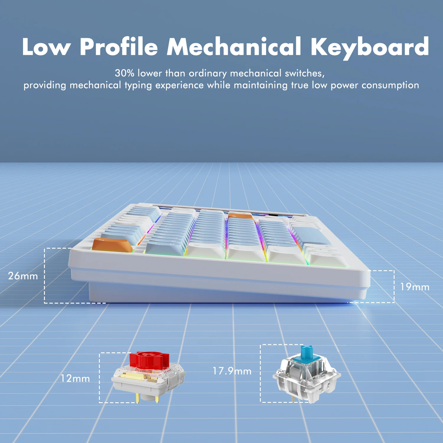 AJAZZ AKP815  Keyboard RGB Wired Version - Image 5
