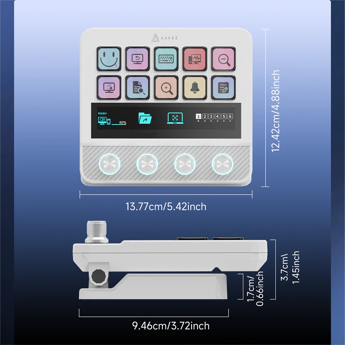 AJAZZ AKP05E PRO Visual Customization Console Custom LCD button icons - Image 12