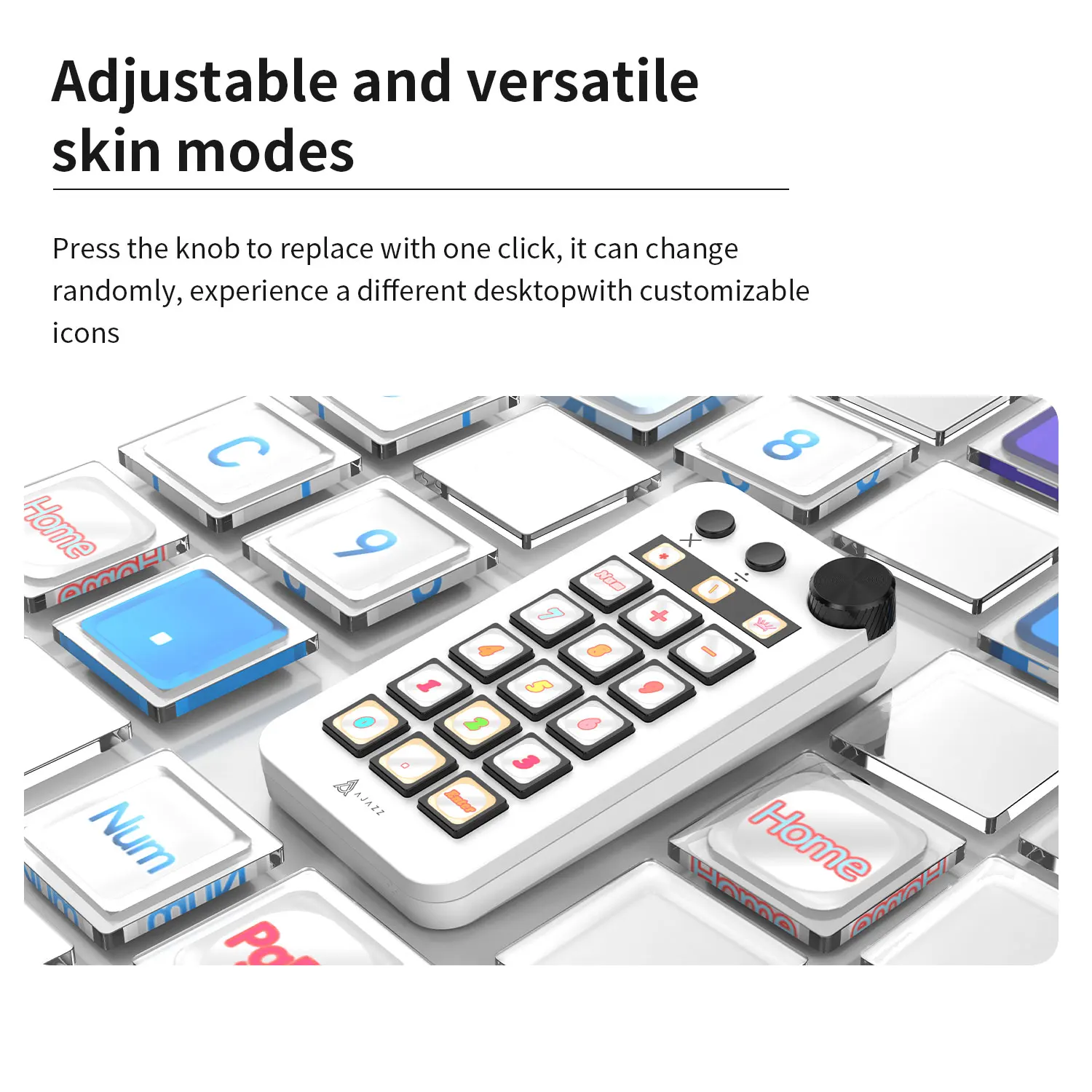 AJAZZ N1 Multifunctional Visual Control Console: Customizable/One-Click Enable - Image 5