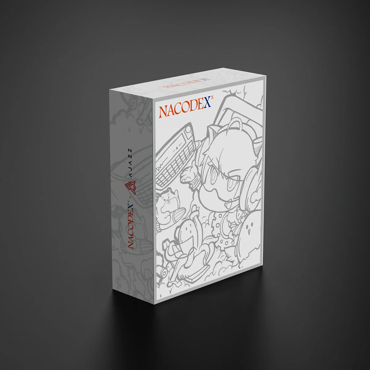 AJAZZ NJ08 Gaming Mouse mouseAll-round type Wired/2.4G Wireless/Bluetooth Type-C charging - Image 14