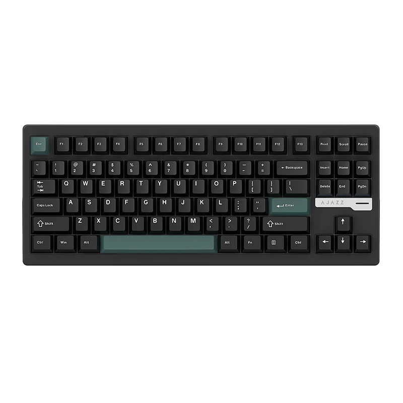 AJAZZ QS87 Aluminum Alloy Retro Mechanical Series Keyboard Three-mode - Image 27