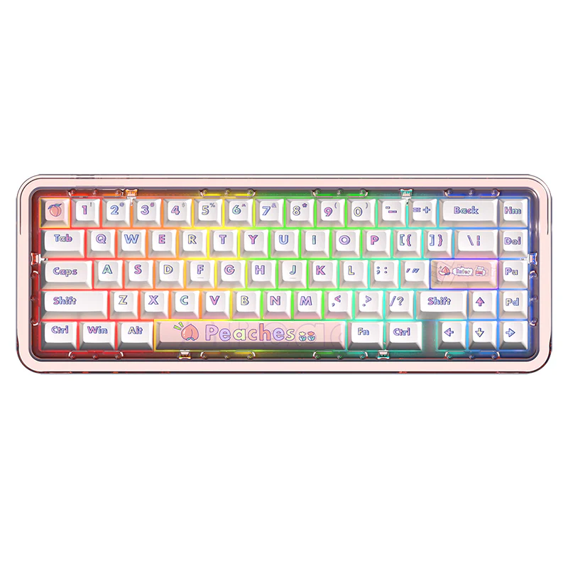 Firstblood B67 65% Gasket Hotswap Mechanical Keyboard Tri-mode wired/2.4G/Bluetooth - Image 10