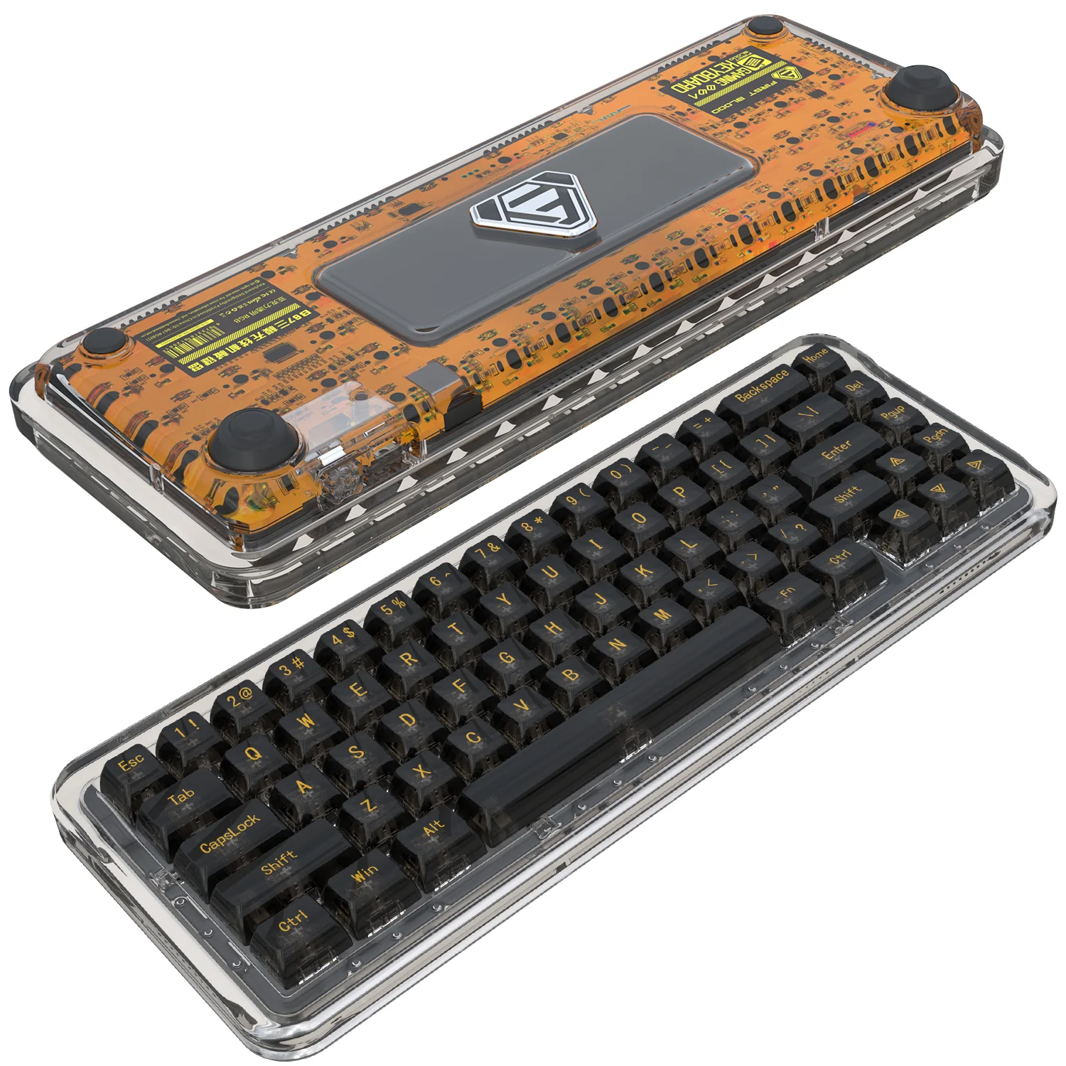 Firstblood B67 65% Gasket Hotswap Mechanical Keyboard Tri-mode wired/2.4G/Bluetooth - Image 3