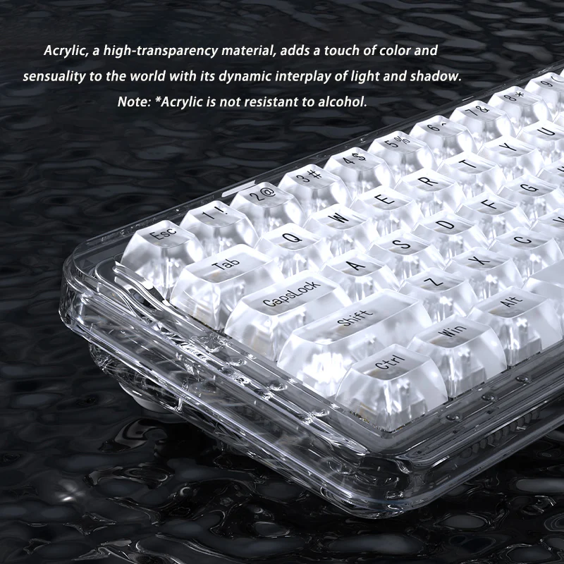 Firstblood B67 65% Gasket Hotswap Mechanical Keyboard Tri-mode wired/2.4G/Bluetooth - Image 5